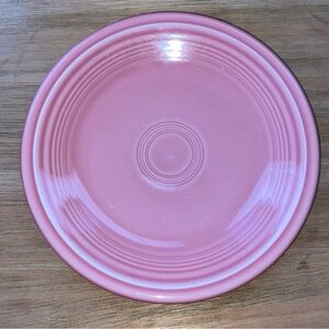 Fiesta Peony LLA Classic Rim 7 1/4 Inch Salad Plate in good condition made in